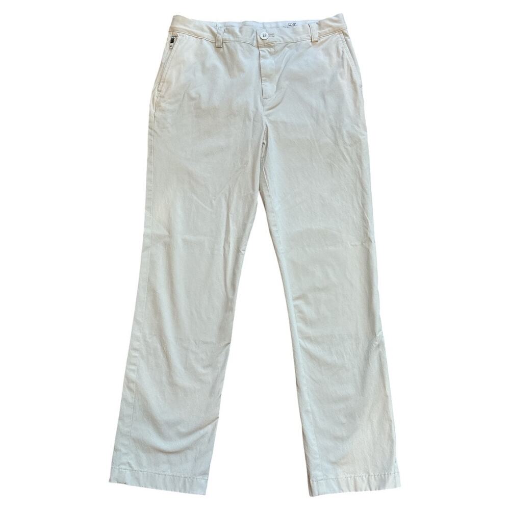 Vineyard Vines Performance Light Khaki Pants Boys Youth 18 XL